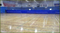 Badminton Courts for hire at Striker Indoor Sports and Fitness, Leeming